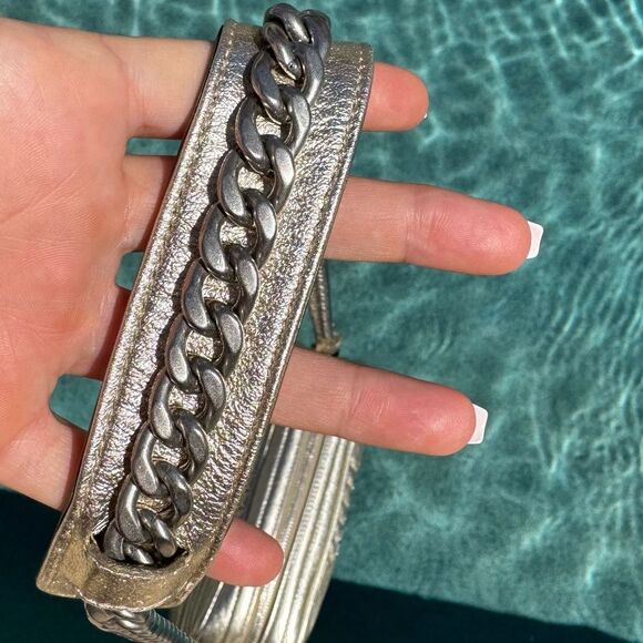 PRADA Gold Diagramme Bag - Picture 8 of 8